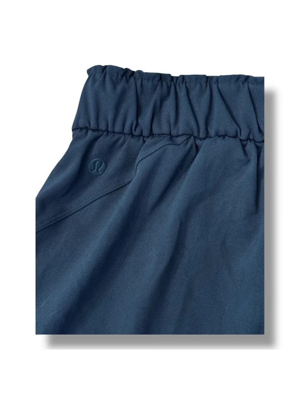 Lululemon Stretch High Rise Jogger Black W5DQDS Drawstring Active Women’s Size 6